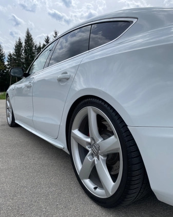 Audi A5 cena 69999 przebieg: 146000, rok produkcji 2013 z Wągrowiec małe 301